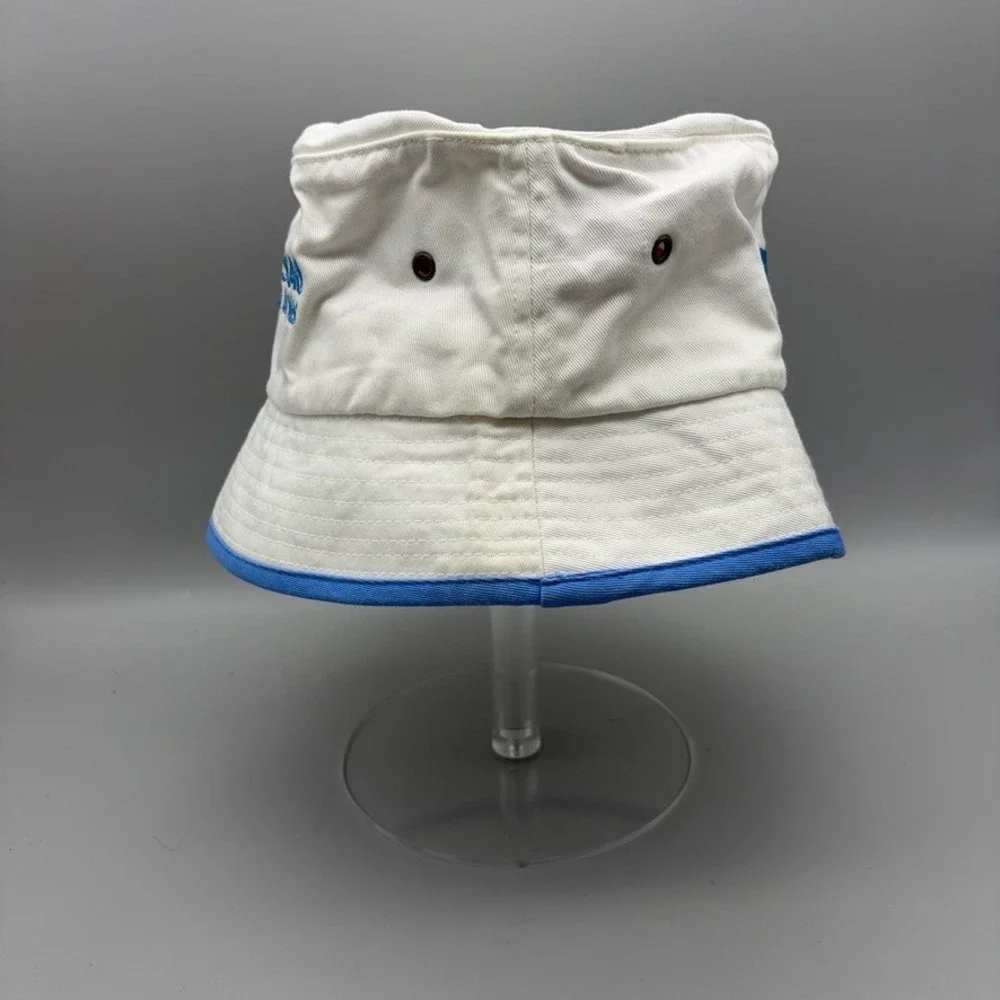 Britney Spears Bucket Hat Womens OS White Blue HBO Y2K Pop Star Las Vegas